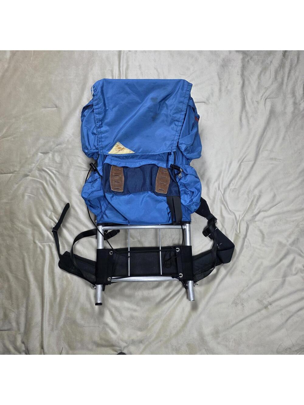 VTG 70s KELTY Medium External Frame Blue Hiking MountainPack